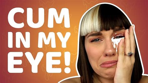 cum in eye porn|cum